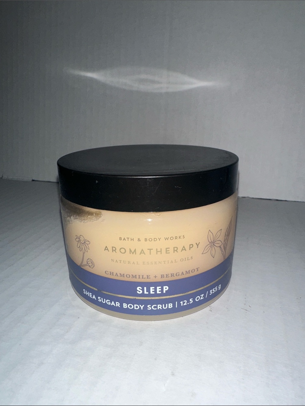 Bath and body works Aromatherapy sleep chamomile + bergamot sugar body scrub